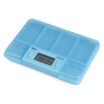 Pilleæske med timer