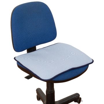 Trykaflastende siddepude