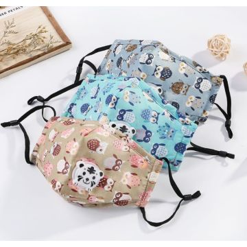 Maske med ventil til børn 